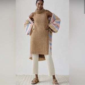 Anthropologie Turtleneck Sweater Dress